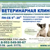 Ветеринарная клиника ВГАУ  на проекте VetSpravka.ru